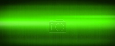Foto de Metal verde brillante cepillado. Fondo de pantalla de textura de fondo de bandera - Imagen libre de derechos