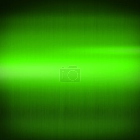 Photo for Green shiny brushed metal. Square background texture wallpaper - Royalty Free Image