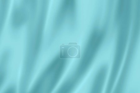 Foto de Aqua azul satén, seda, textura de fondo. Fondo de pantalla de tela de cerca - Imagen libre de derechos