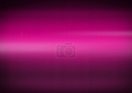 Foto de Metal cepillado brillante rosa. Fondo de pantalla horizontal textura - Imagen libre de derechos