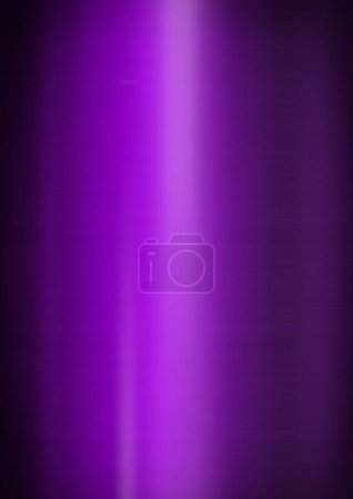 Photo for Purple shiny brushed metal. Vertical background texture wallpaper - Royalty Free Image