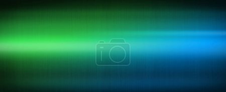 Colorful shiny brushed metal. Gradient from blue to green. Banner background texture wallpaper