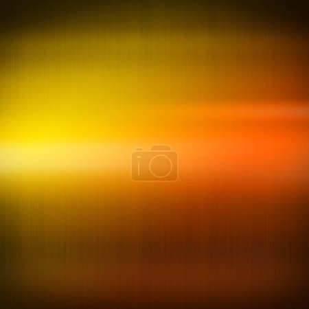 Foto de Colorido metal cepillado brillante. Gradiente de amarillo a rojo. Fondo cuadrado textura fondo de pantalla - Imagen libre de derechos