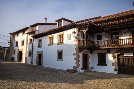 Photo for Santillana del mar - Spain - July 17, 2022 : Old medieval village - Royalty Free Image