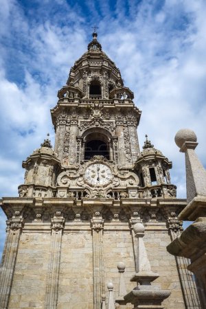 Foto de Catedral de Santiago de Compostela en Galicia, España - Imagen libre de derechos