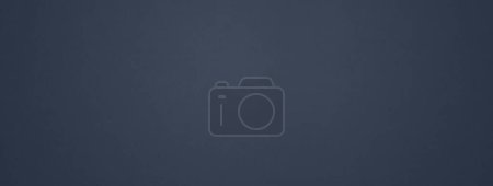Photo for Dark Grey paper texture background. clean horizontal banner wallpaper - Royalty Free Image