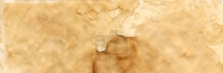 Photo for Old grunge parchment paper texture. Vintage background wallpaper. Horizontal banner - Royalty Free Image