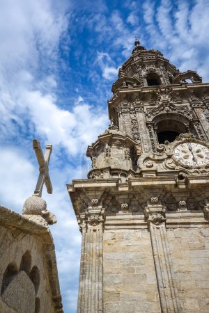 Téléchargez les photos : Cathédrale Saint-Jacques-de-Compostelle en Galice, Espagne - en image libre de droit