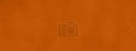 Photo for Orange brown concrete wall background. Blank banner wallpaper - Royalty Free Image