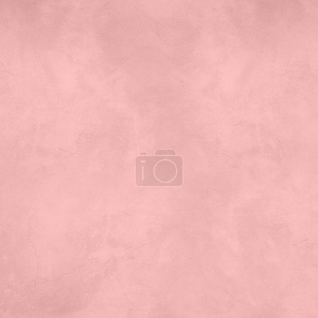 Foto de Fondo de pared de hormigón rosa claro. Fondo de pantalla cuadrado en blanco - Imagen libre de derechos