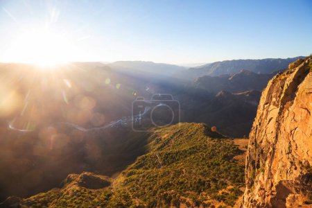 Téléchargez les photos : Belles hautes montagnes Barrancas del Cobro au Mexique - en image libre de droit
