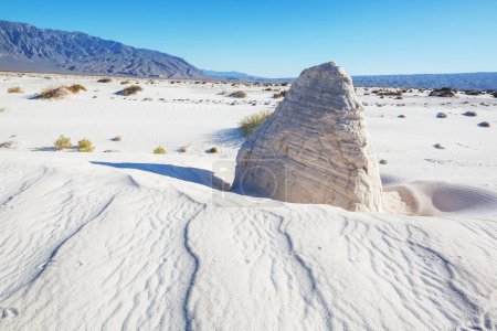 Foto de Paisajes naturales inusuales en dunas de arenas blancas en México - Imagen libre de derechos