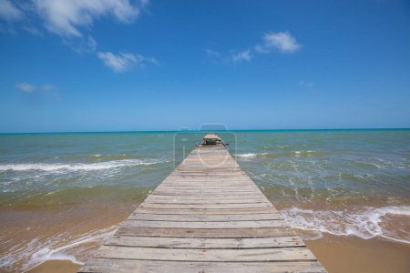 Foto de Paseo marítimo en la playa tropical - Imagen libre de derechos