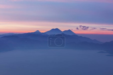 Photo for Beautiful volcanoes landscapes in Guatemala, Central America - Royalty Free Image