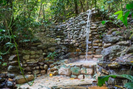 Foto de Aguas termales Luna Jaguar en Honduras - Imagen libre de derechos