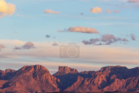Photo for Beautiful mountain landscapes near Big Bend National Park, Texas, USA - Royalty Free Image
