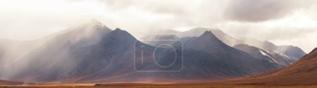 Photo for Rain clouds in arctic tundra - Royalty Free Image