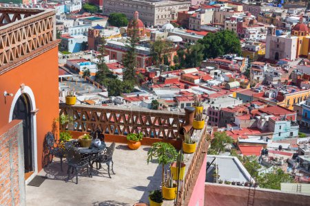 Photo for Beautiful view of the famous city of Guanajuato, Mexico - Royalty Free Image