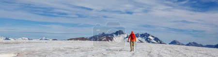 Photo for Glacier in high mountains in the Canada - Royalty Free Image