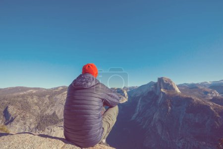 Photo for Hike in Yosemite mountains, USA - Royalty Free Image