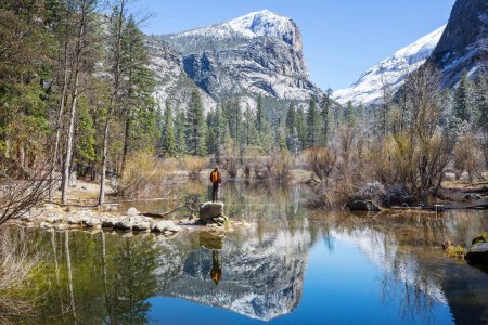 Photo for Beautiful Yosemite landscapes in searly spring season - Royalty Free Image