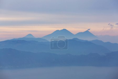 Photo for Beautiful volcanoes landscapes in Guatemala, Central America - Royalty Free Image