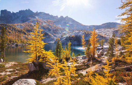 Photo for Beautiful Alpine lakes wilderness area  in Washington, USA - Royalty Free Image