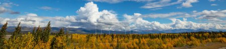 Téléchargez les photos : Belle saison d'automne dans les montagnes canadiennes. Fond d'automne. - en image libre de droit
