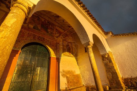 Photo for The Colonial Church of Chinchero in Peru, South America - Royalty Free Image
