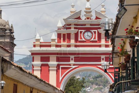 Foto de La arquitectura colonial en Perú, América del Sur - Imagen libre de derechos