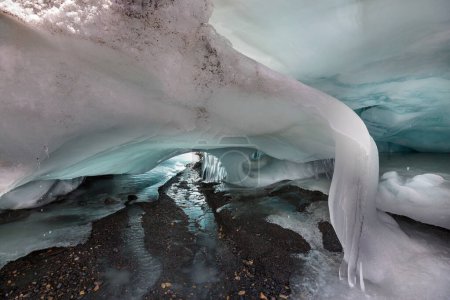 Photo for Ice cave in high mountains, Canada - Royalty Free Image