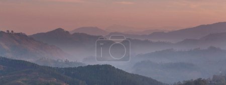 Photo for Beautiful green natural landscapes in Sri Lanka mountains - Royalty Free Image