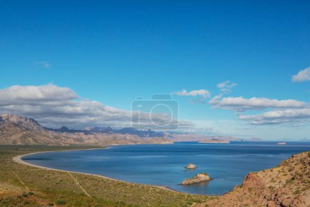 Foto de Beautuful landscapes in  Baja California, Mexico. Travel background - Imagen libre de derechos