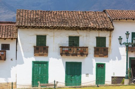 Foto de La arquitectura colonial en Perú, América del Sur - Imagen libre de derechos