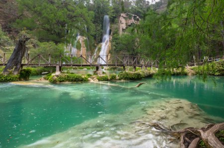 Foto de Hermosa cascada en la selva, México - Imagen libre de derechos
