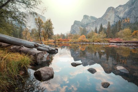 Photo for Beautiful fall season in Yosemite National Park, California, USA - Royalty Free Image