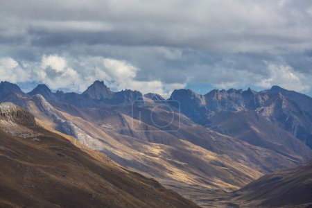 Photo for Beautiful mountains landscape in the  Andes (or the Southern Cordilleras) in Peru - Royalty Free Image