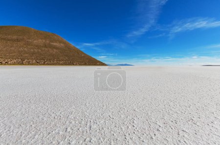 Salar de Uyuni, Bolivien. Größte Salzebene der Welt ungewöhnliche Landschaft Natur