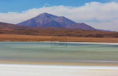 Lac Altiplano en Andes montagnes, Bolivie, Amérique du Sud