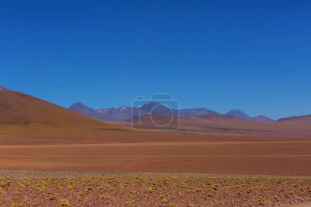 Téléchargez les photos : Scène dramatique dans le désert d'Atacama, Chili, Amérique du Sud. - en image libre de droit