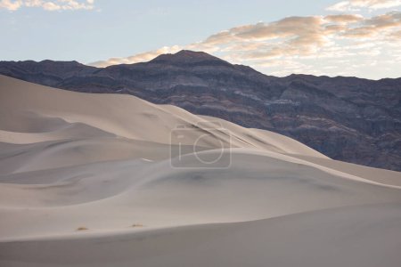 Foto de Dunas de arena en California, EE.UU. Hermosos paisajes naturales viajan fondo amanecer - Imagen libre de derechos