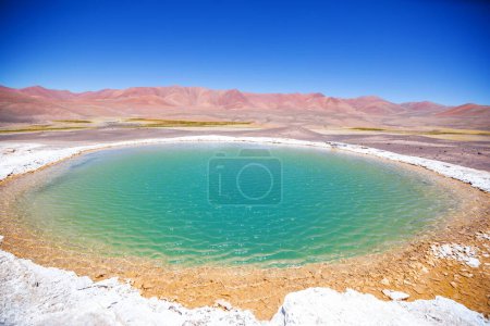 Photo for Lake in crater in Northern Argentina - Royalty Free Image