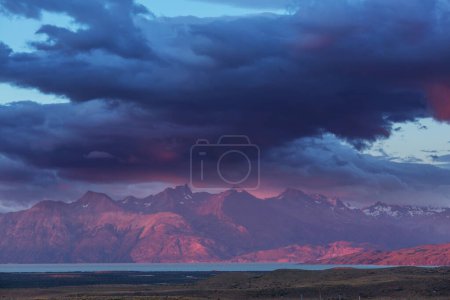 Photo for Beautiful mountain landscapes in Patagonia. Mountains lake in Argentina, South America. - Royalty Free Image