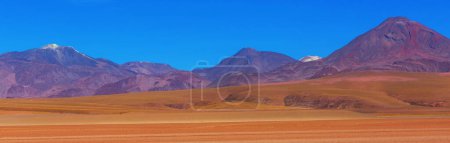 Photo for Dramatic scene in Atacama desert, Chile, South America. - Royalty Free Image