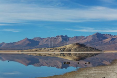 Schöne Naturlandschaften in der Atacama-Wüste im Norden Chiles