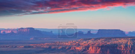 Photo for Monument Valley landscapes at sunrise, Utah, USA - Royalty Free Image