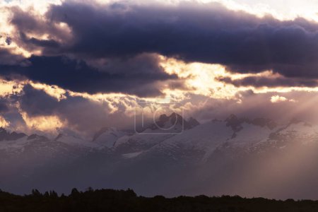 Foto de Paisajes Patagonia en el sur de Argentina. Hermosos paisajes naturales. - Imagen libre de derechos