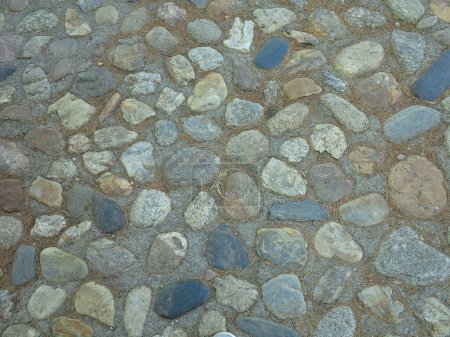 Foto de Antiguo camino de piedra en la calle medieval de España - Imagen libre de derechos