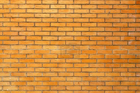Foto de Textura de pared de ladrillo clinker amarillo, detalle de las calles de Halmstad en Suecia - Imagen libre de derechos