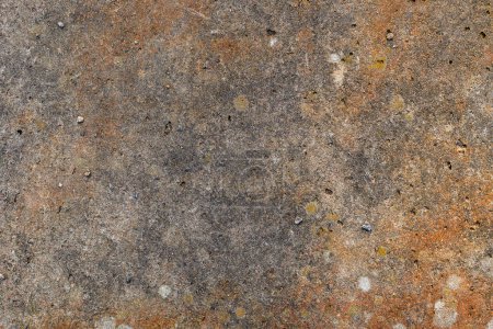 Foto de Rough grunge superficie de hormigón sucio como fondo, vista superior - Imagen libre de derechos
